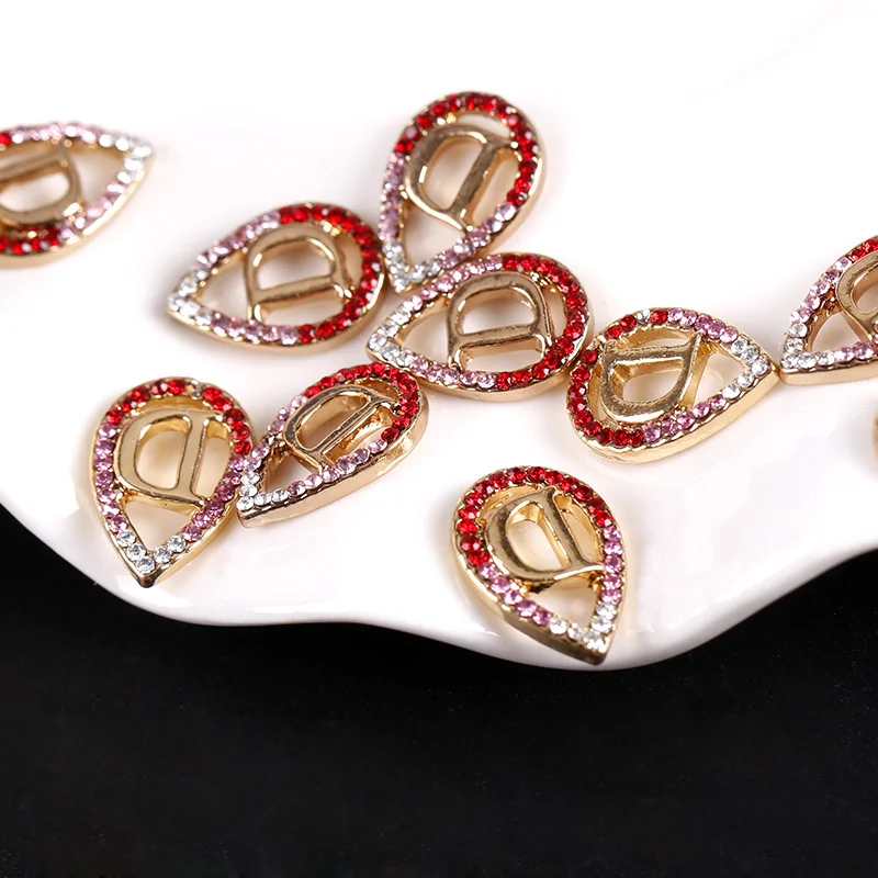 10 шт./лот украшения для ногтей золотые капли воды Смешанные Буквы дизайн модные