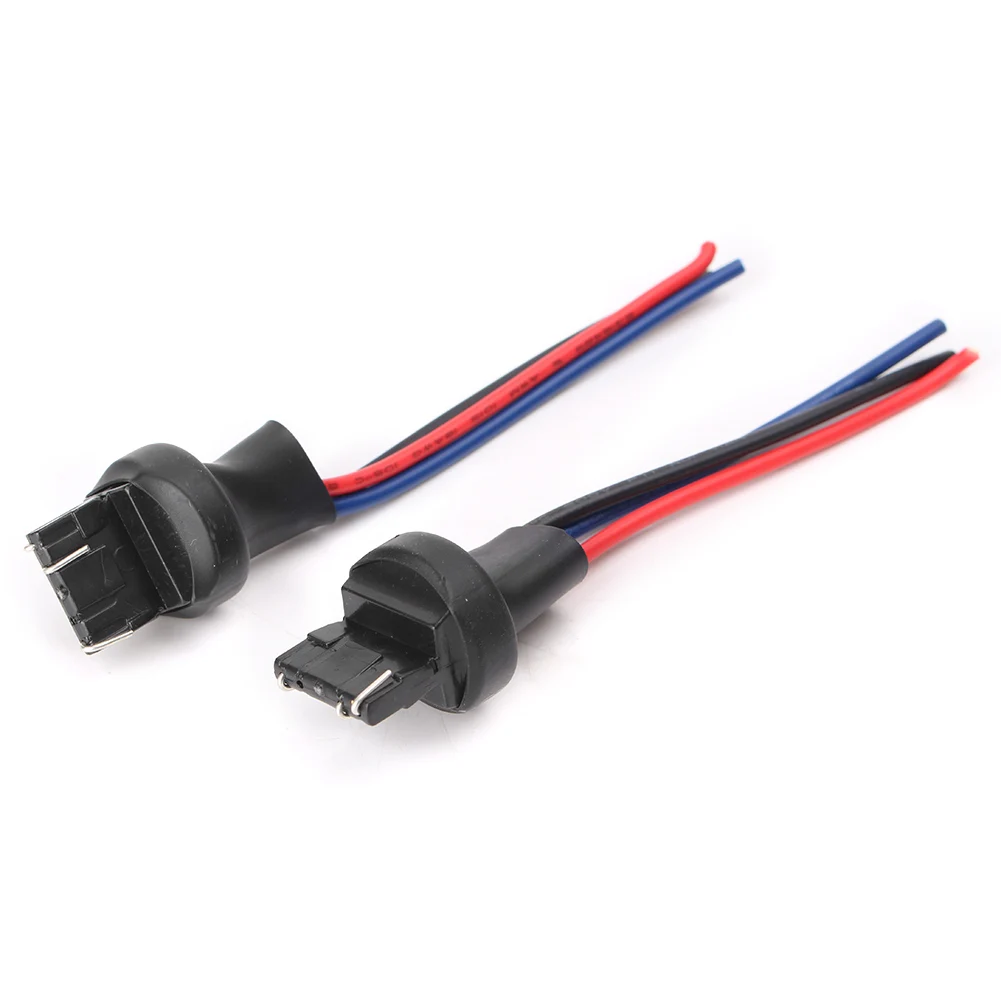 2 шт. Универсальный Автомобильный Мужской адаптер жгута проводов розетки провода
