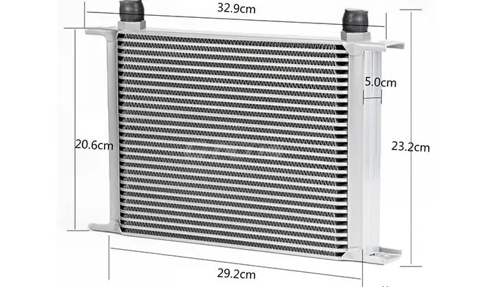 Универсальная коробка передач двигателя британский тип 28 рядов AN10 радиатор
