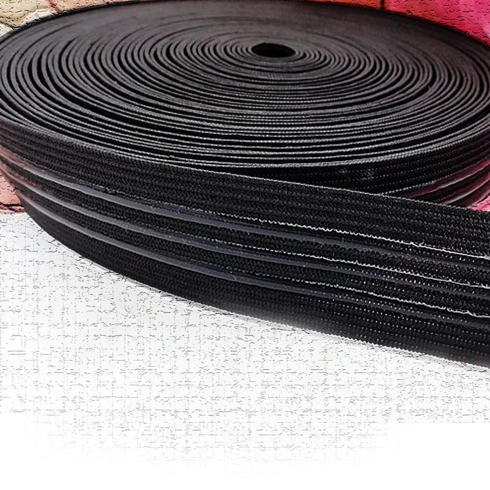 1 дюйм силиконовая эластичная подкладка 5 ярдов в упаковке черная 3 линии захват