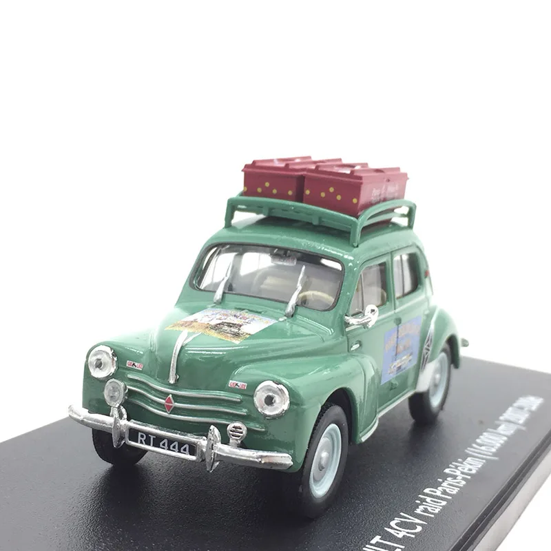 1:43 сплав 4CV рейд Париж Pekin 16,000 км 2007-2008 литая под давлением Модель игрушечных автомобилей Ограниченная серия металлическая Коллекция игрушек автомобиль