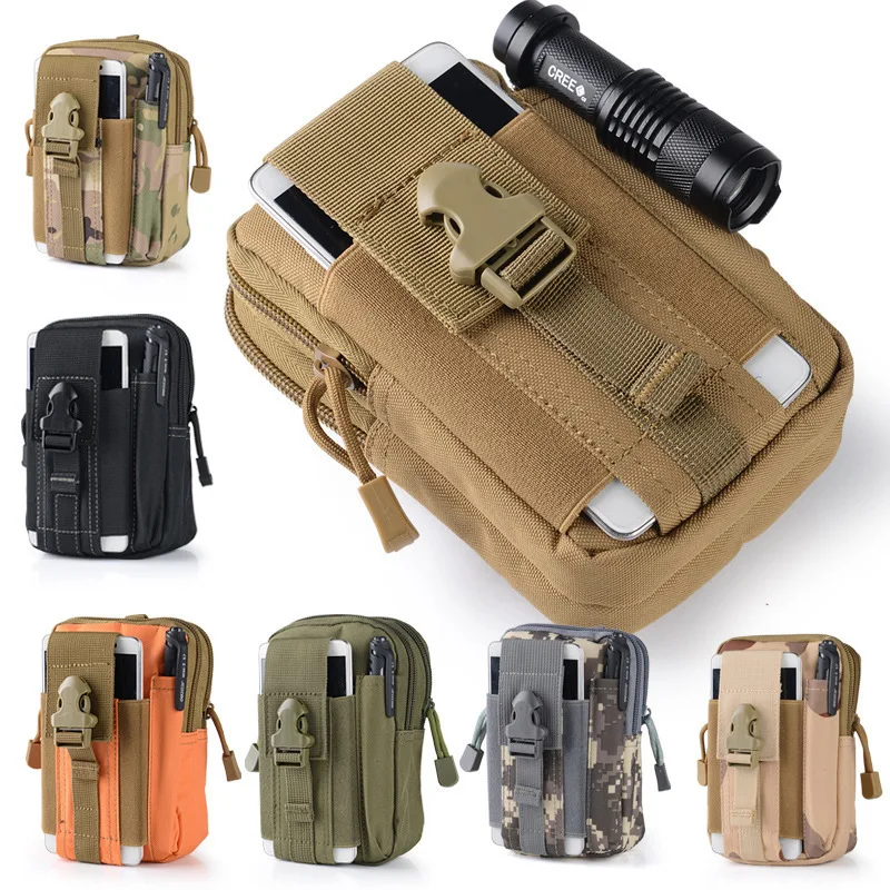 

600D Tactical Waist Bag Waterproof Outdoor Military Waist Bags for Climbing Mollle Tactical Bag Men's Sports WX130