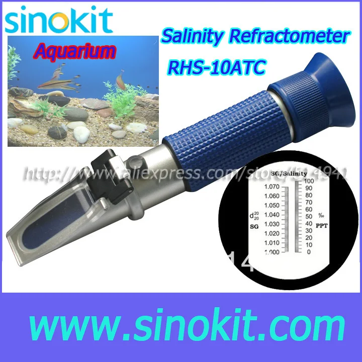 Портативный практичный мерцающий аквариумный рефрактометр фотометрический