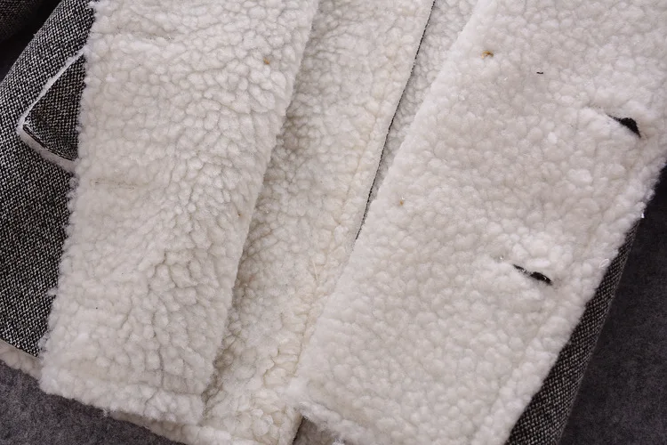 Детское пальто шерстяное для малышей детские вельветовые куртки с отложным