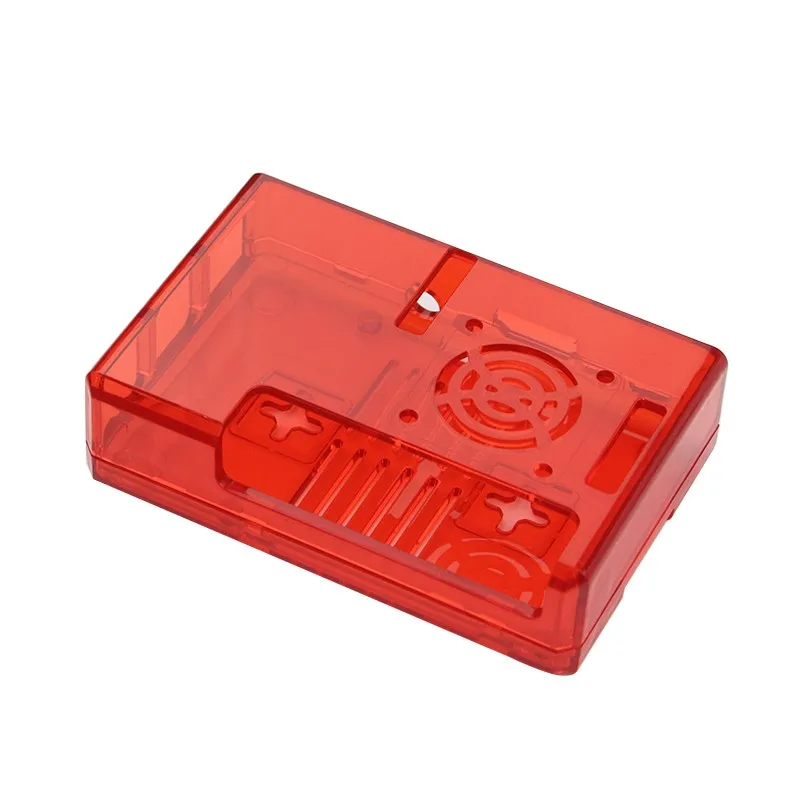 Raspberry Pi 3 Модель B+ Чехол Коробка ABS чехол с охлаждающим вентилятором отверстие 4 цвета в виде ракушки для Raspberry Pi 3/Pi 2 Модель B/B