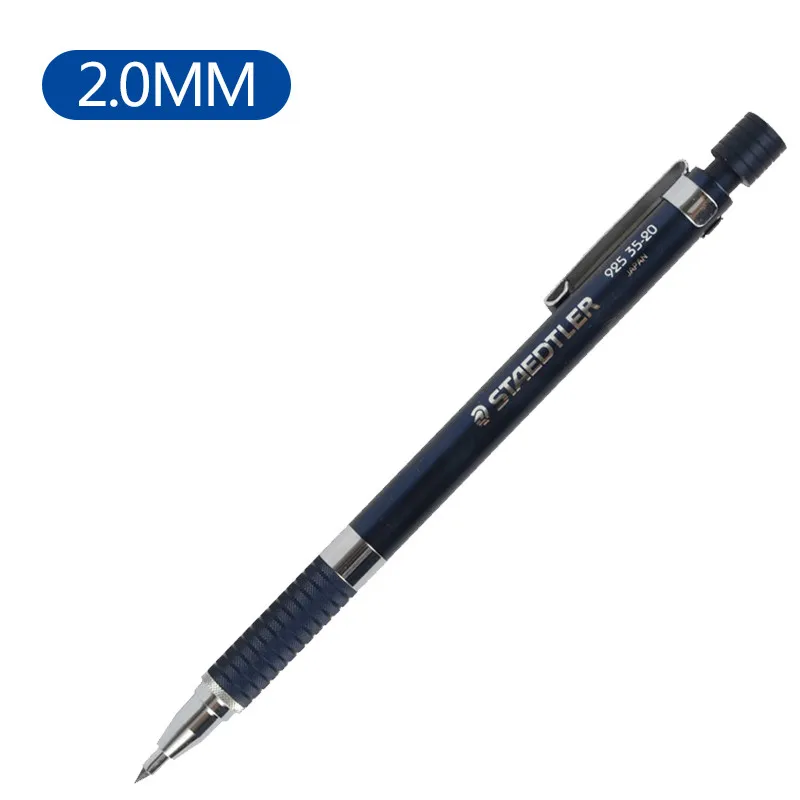 2.0mm Германия Staedtler 925 35-карандаш 0,3/0,5/0,7/0,9/2,0 мм Lapices учащихся механический карандаш записи механический карандаш школьные принадлежности - Цвет: 2.0mm
