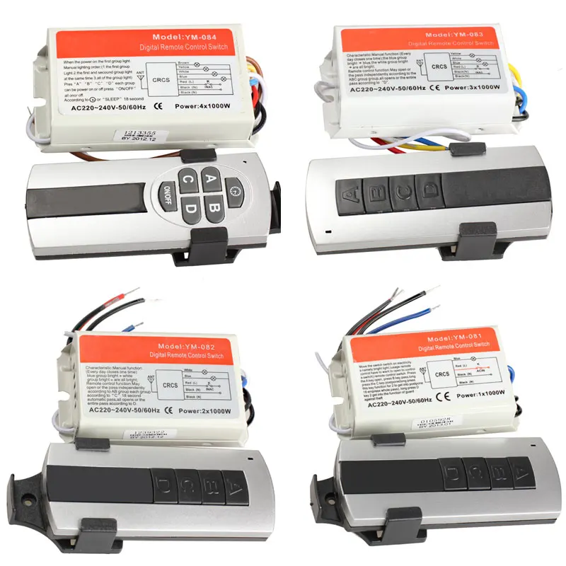 Беспроводной Выключатель дистанционного управления светодиодный светильник