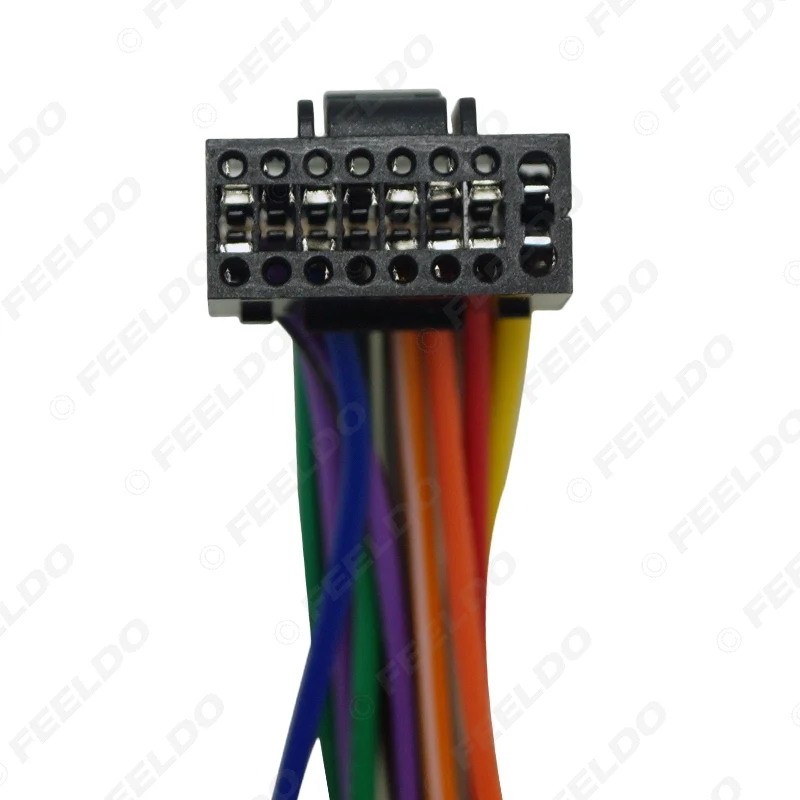 Автомобильный 16-контактный стерео жгут проводов штекерный кабель для CHEVROLET AVEO/LOVA