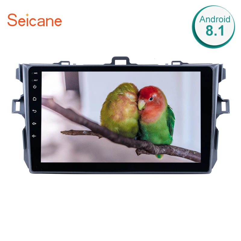 Seicane 9 дюймов Android 8,1 Автомобильный gps Мультимедиа для 2006 2007-2012 Toyota Corolla Navi плеер Поддержка Радио Bluetooth Зеркало Ссылка