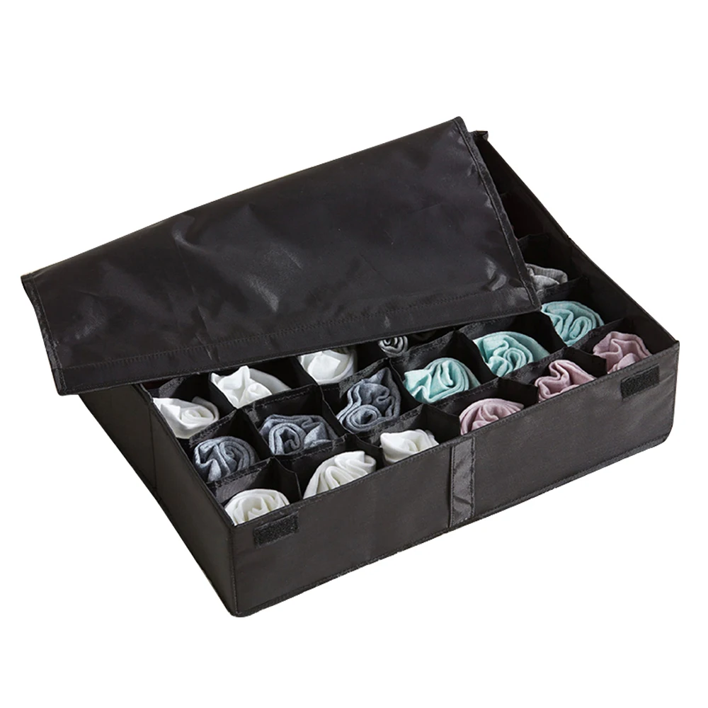 Ящик для хранения носков органайзер Flodable ткань Оксфорд нижнее белье носки с 30