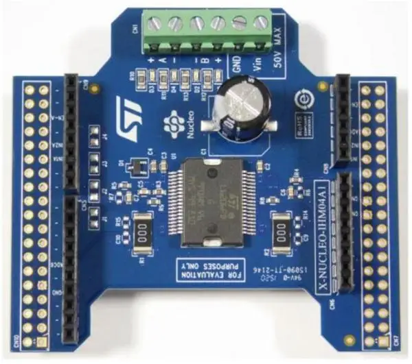 

X-NUCLEO-HM04A1 Плата расширения с двигателем L6206 для STM32 нуклео