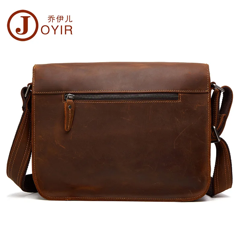 Сумка мессенджер мужская кожаная в стиле ретро 30 х25 см|leather bag|bag fbag fashion |