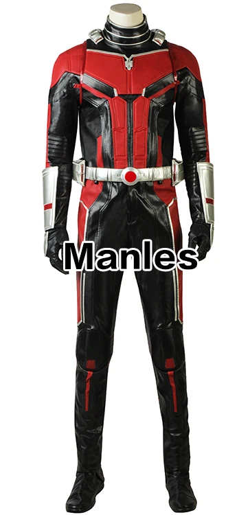 Ant-Man Косплей-костюм супергерой муравей и вазы Трейлер#2 Хэллоуин Рождество шлем взрослых мужчин с сапогами