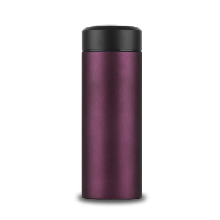 400ml-purple 500 мл 304 термос из нержавеющей стали для чая, вакуумная колба с фильтром, Термокружка для кофе, бутылка для воды, для офиса, бизнеса, дома, термо - Цвет: 400ml-purple