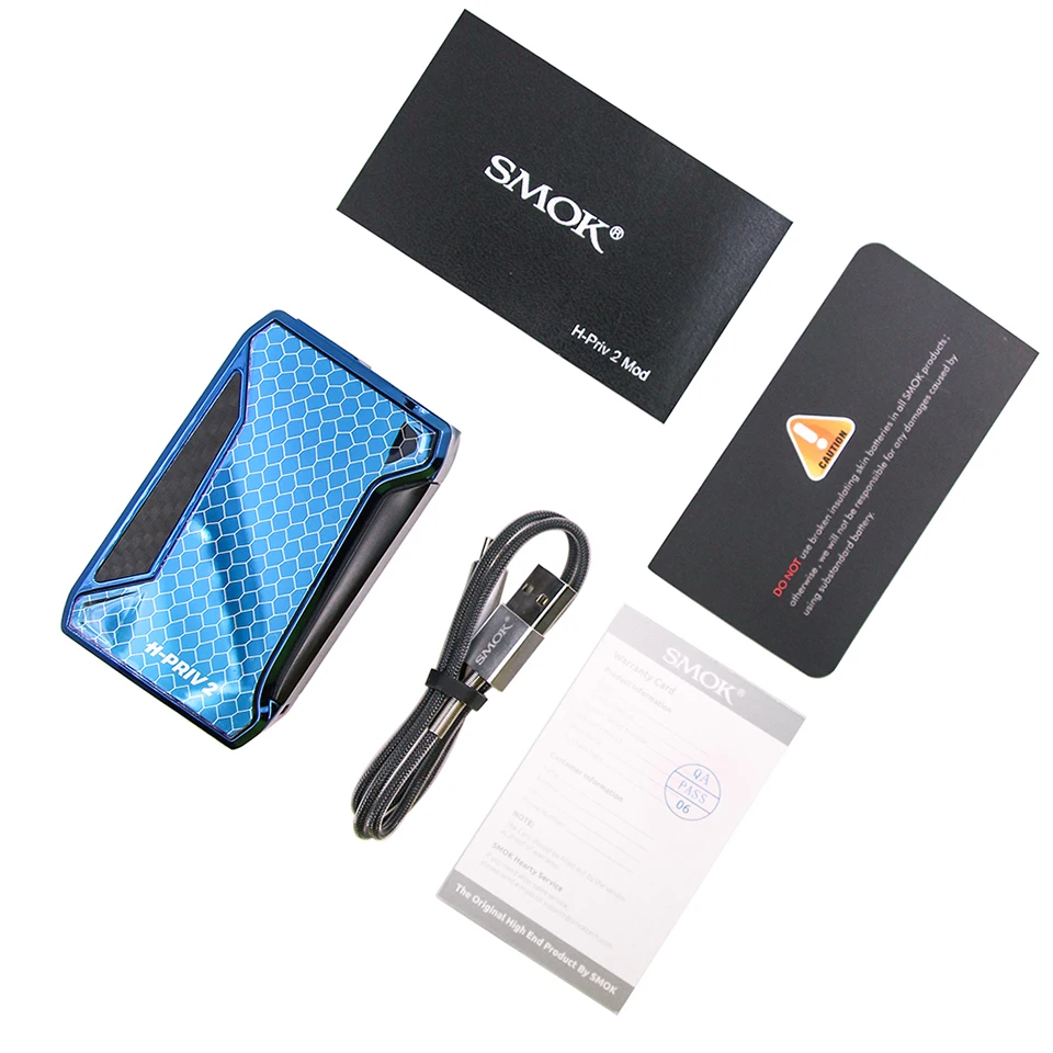 Оригинальный вейп мод SMOK H Priv 2 Коробка TC VW 225W 18650 батарея для 510 поток Танк