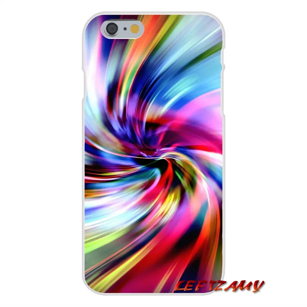 Абстрактные радужные пульсации Tie Dye art Для Huawei P Smart Mate Honor 7A 7C 8C 8X 9 P10 P20 Lite Pro Plus