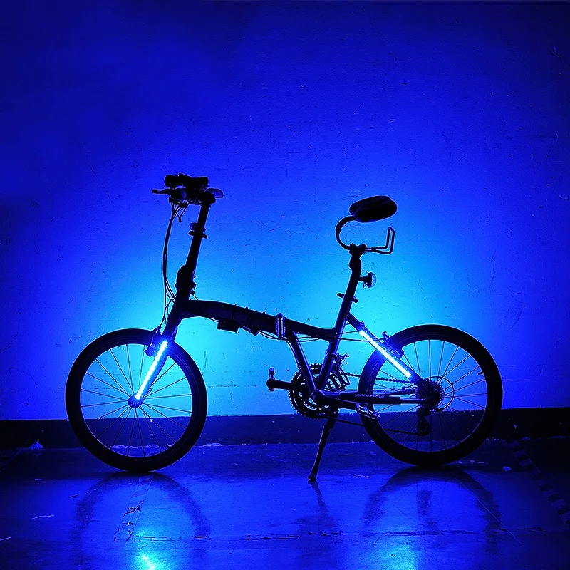 Leadbike Велосипед Передний Задний светильник вилка светильник 8 моделей 24 светодиодПредупреждение льный задний фонарь