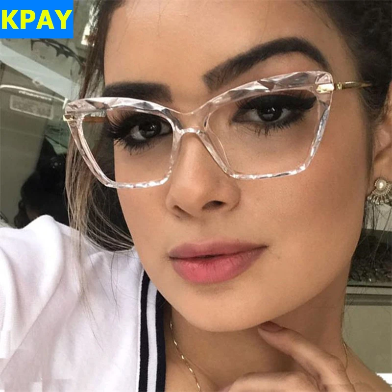 

2019 Fashion Square Glasses Frames Women Trending Styles Brand Optical Computer Glasses Oculos De Grau Feminino Armacao Frame