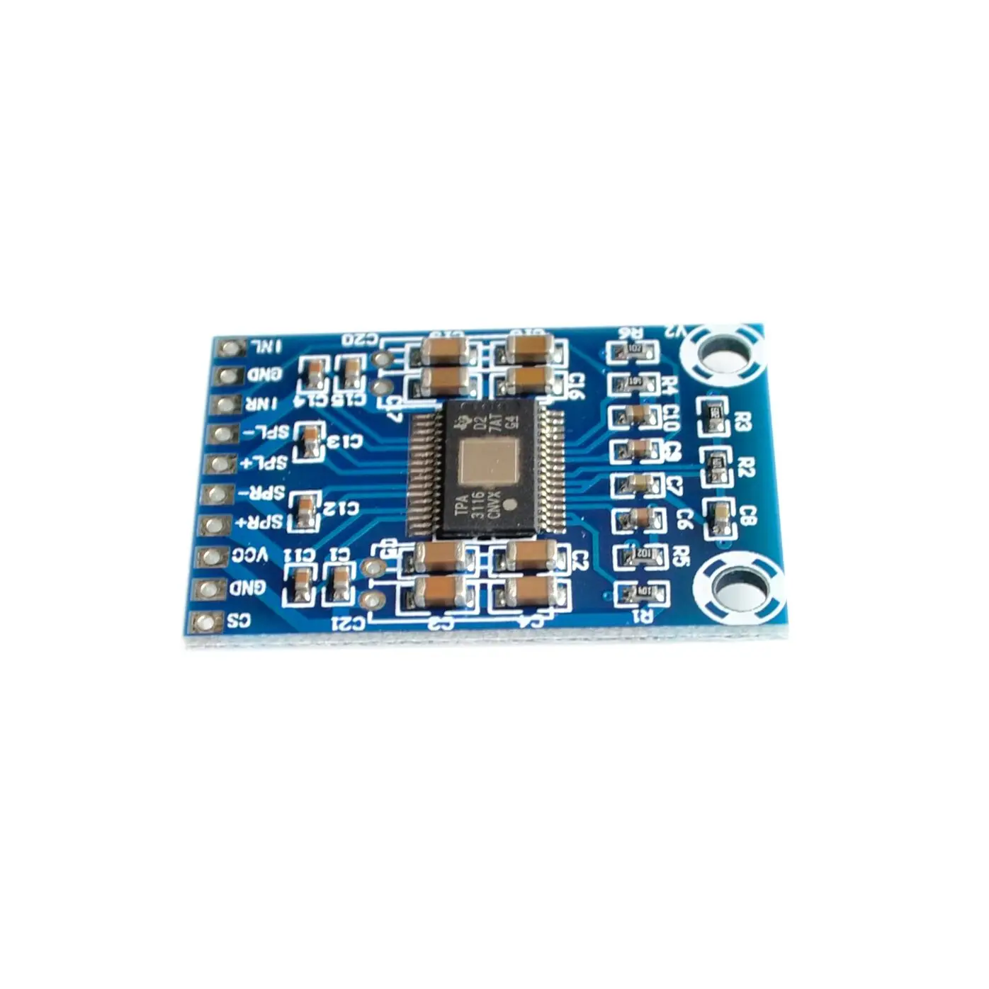 DC 12V 24V 2x50 Вт двухканальный Мини цифровой усилитель класса D 50 + TPA3116D2 XH M562 Мощность