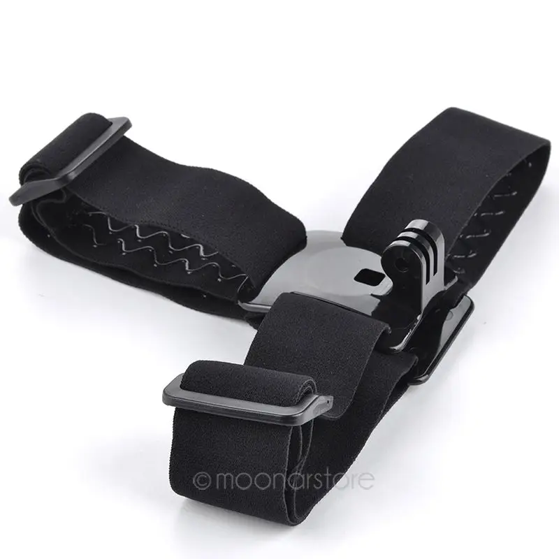 Эластичный регулируемый ремень для крепления на голову нагрудный пояс с