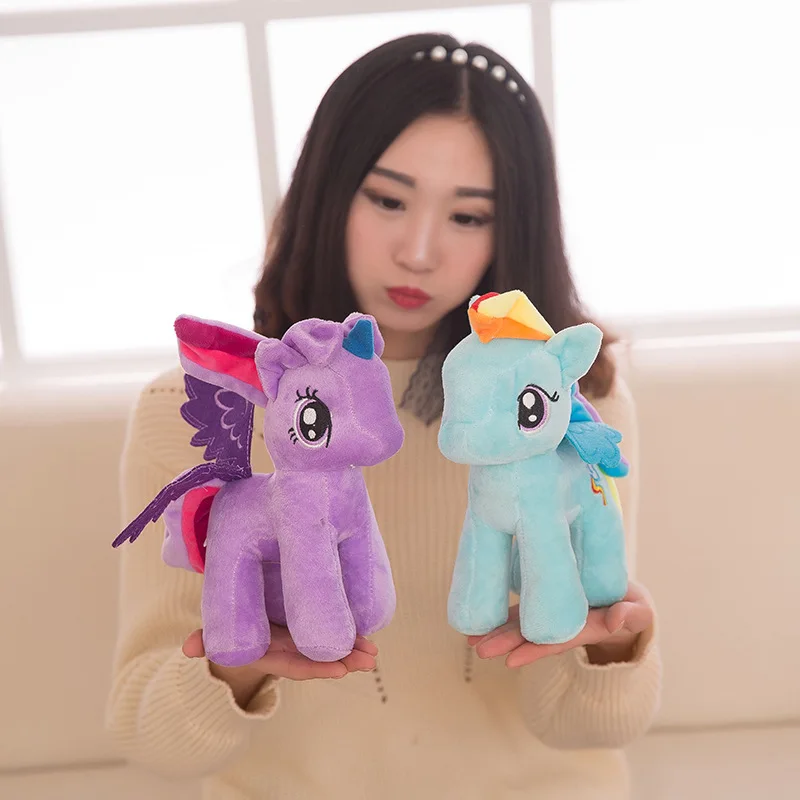 

Rainbow Little Hors Stuffed Toy Soft Children's Animals Toys Baby Infant Girls Toys Rainbow Birthday Christmas Friends Gift