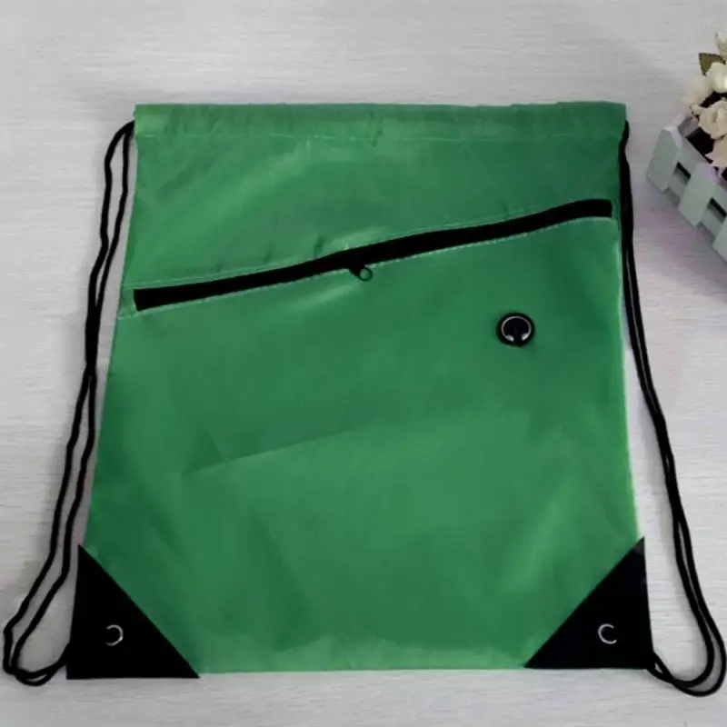 Человек Для женщин Drawstring сумки Плавание пляжная сумка упражнения рюкзак мешок