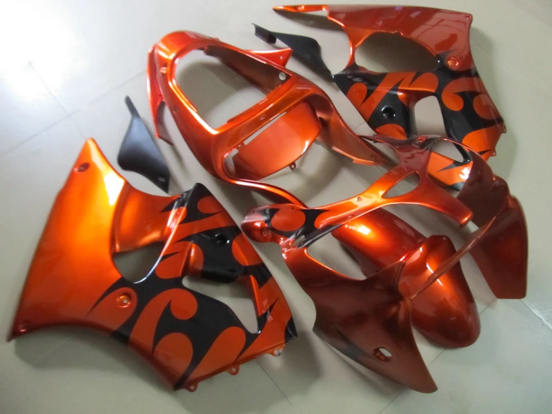 Комплект обтекателей OEM для Kawasaki ninja ZX 6R 2000 2001 2002 ZX6R 00 01 02 комплект из АБС-пластика