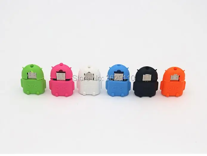 Hopetoth 100 шт./лот Micro usb к USB OTG адаптер для Samsung Galaxy S2/S3/S4 смартфона кабель