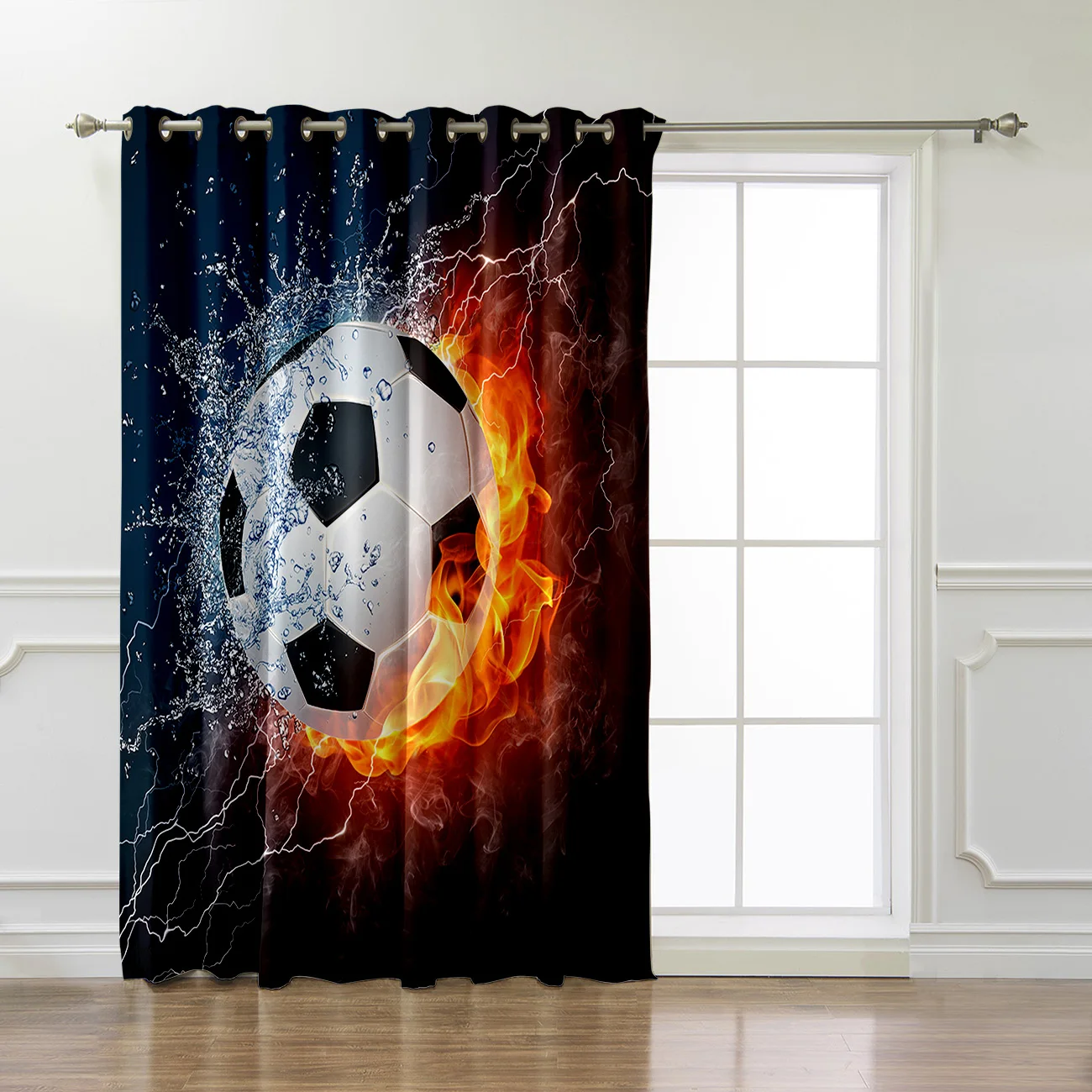 3D оконные шторы для гостиной, спальни, кухни, Cortinas Para Sala De Estar