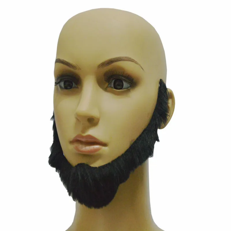 Взрослые и мужские вечерние игрушки поддельные коричневые бороды усы для