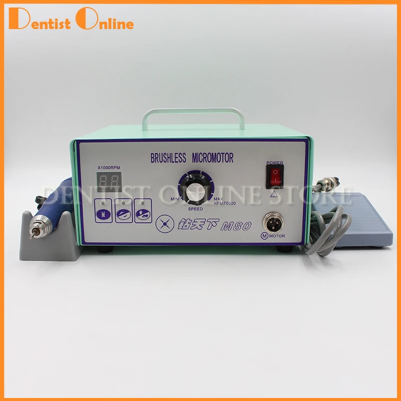 70000 RPM углерода Бесщеточный лаборатории Зубной микромотор полировки наконечник
