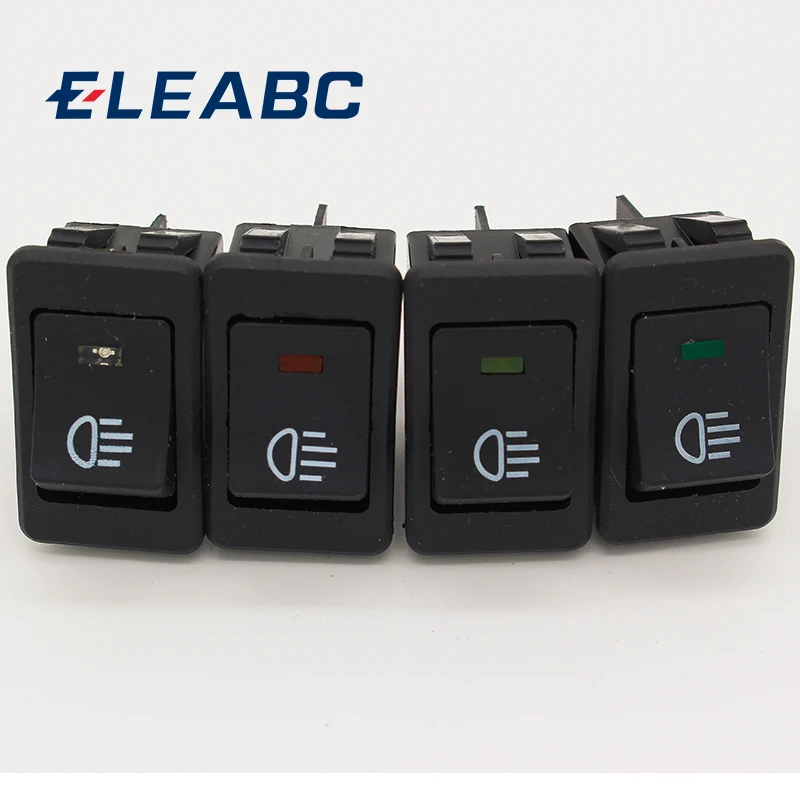 Универсальная противотуманная лампа с переключателем светодиодов для