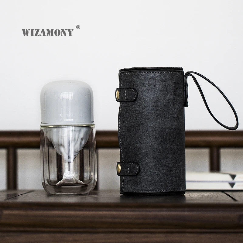 WIZAMONY дорожная сумка китайская фотография чайник чашки яркая кружка чайные