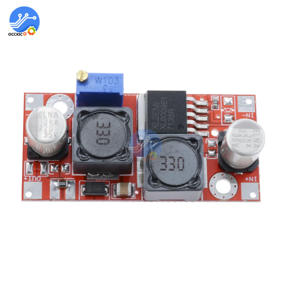 XL6009 Мощность шаг вверх/вниз Boost бак питания Зарядное устройство Модуль 3 8 32V