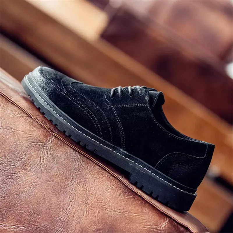 2018 модная мужская повседневная обувь новая весенняя на плоской подошве шнуровке