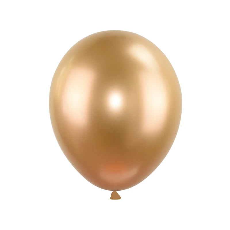 gold 12' новые цветные шары металлические жемчужные латексные шары толстые хромированные металлические цветные шары воздушные шары ко дню рождения свадебные шары Декор - Цвет: gold