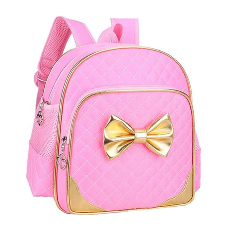 Детская Школьные ранцы для Обувь девочек школьная Рюкзаки В стиле принцессы дети