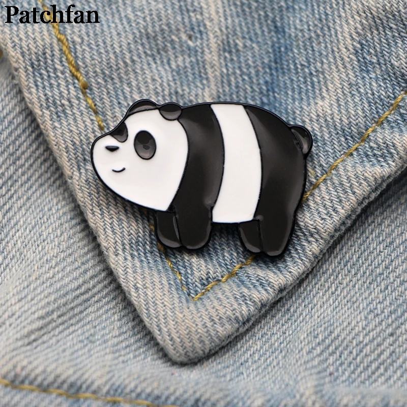 Patchfan мы вся правда о медведях мультфильм цинка шпильки para рюкзак одежда медаль за мешок рубашка знаки отличия броши для мужчин и женщин A2167