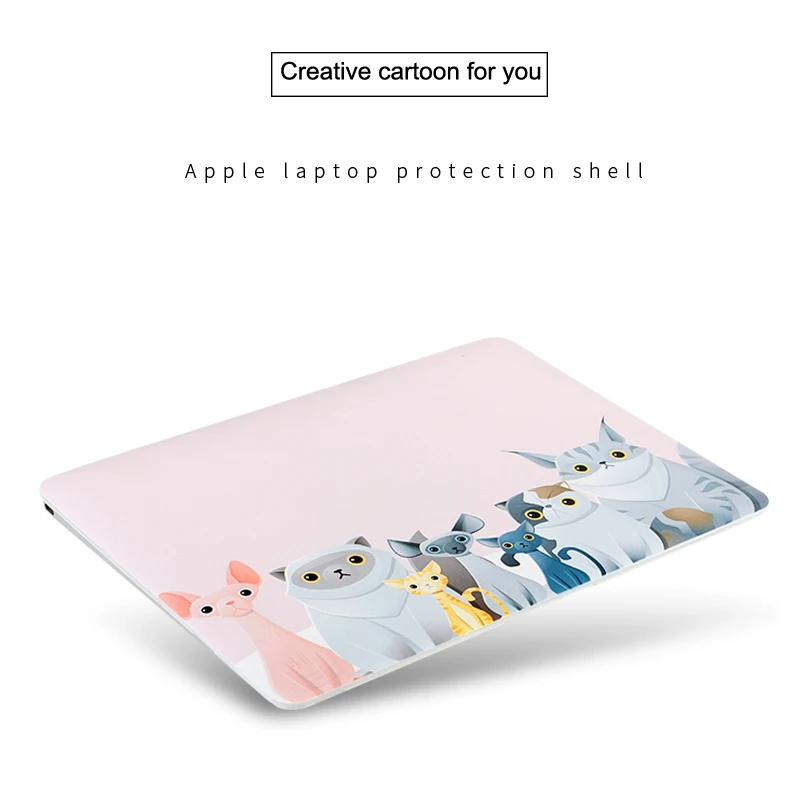 New Laptop Case for Macbook air pro Retina 13 13.3 15 12 Hard Cover apple Touchbar 13/15 Animal Print sleeve | Компьютеры и офис