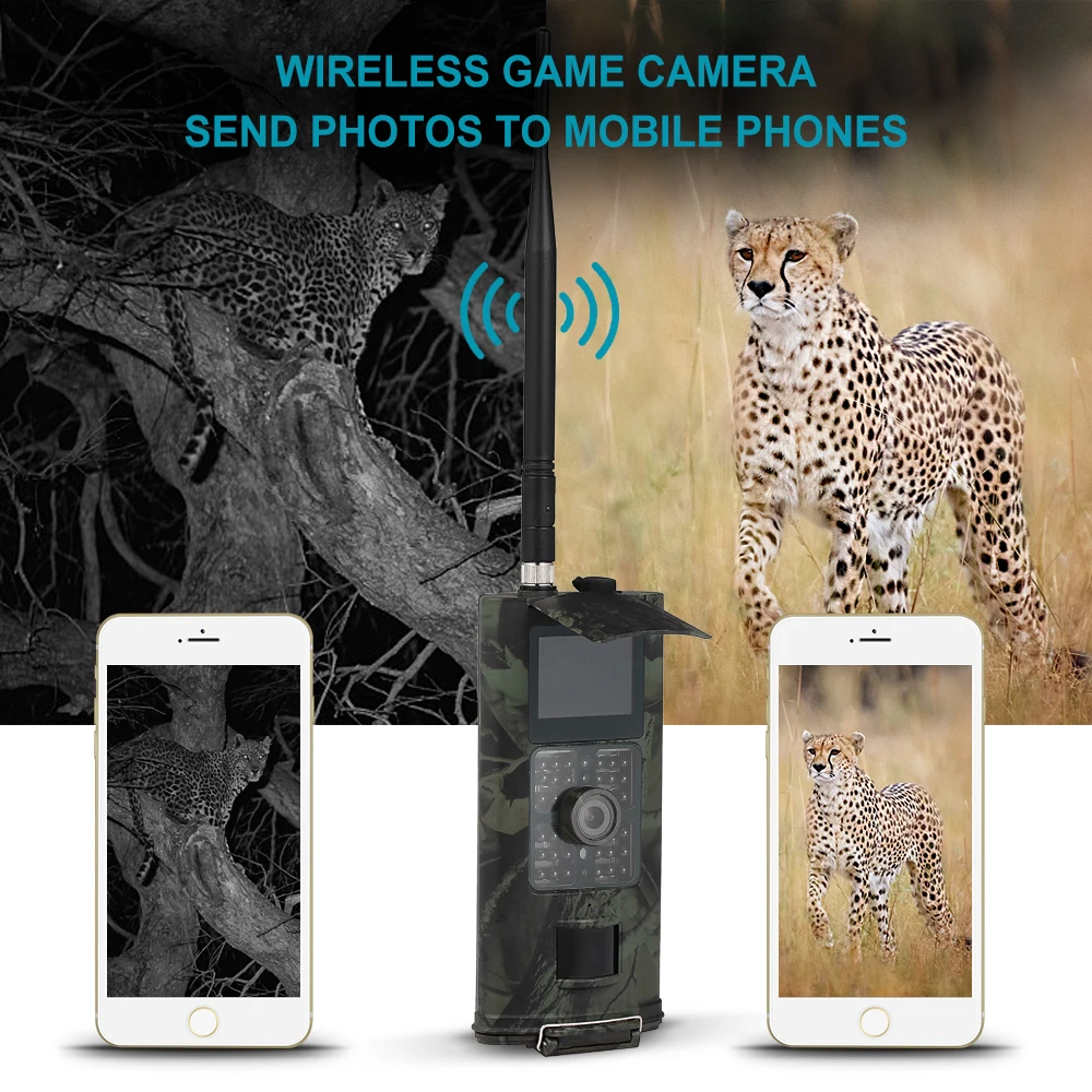 16MP 1080P 2/3g SMS GSM Trail Камера охоты Камера наружная дикая природа скаутская Камера с PIR Сенсор инфракрасный Ночное видение
