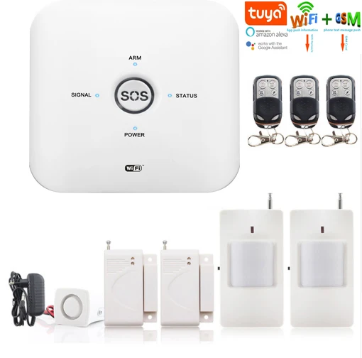 Yobang безопасности 10GDT смарт беспроводной Wifi 2 4G Противоугонная сигнализация