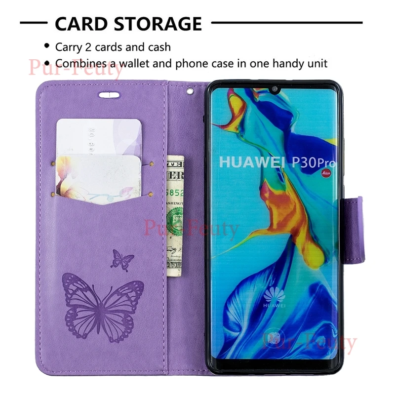 Case For Huawei P30 Pro Global VOG-L29 VOG-L04 VOG-L09 Leather Wallet fashion Flip Cover P 30 VOG L29 L04 L09 bag | Мобильные