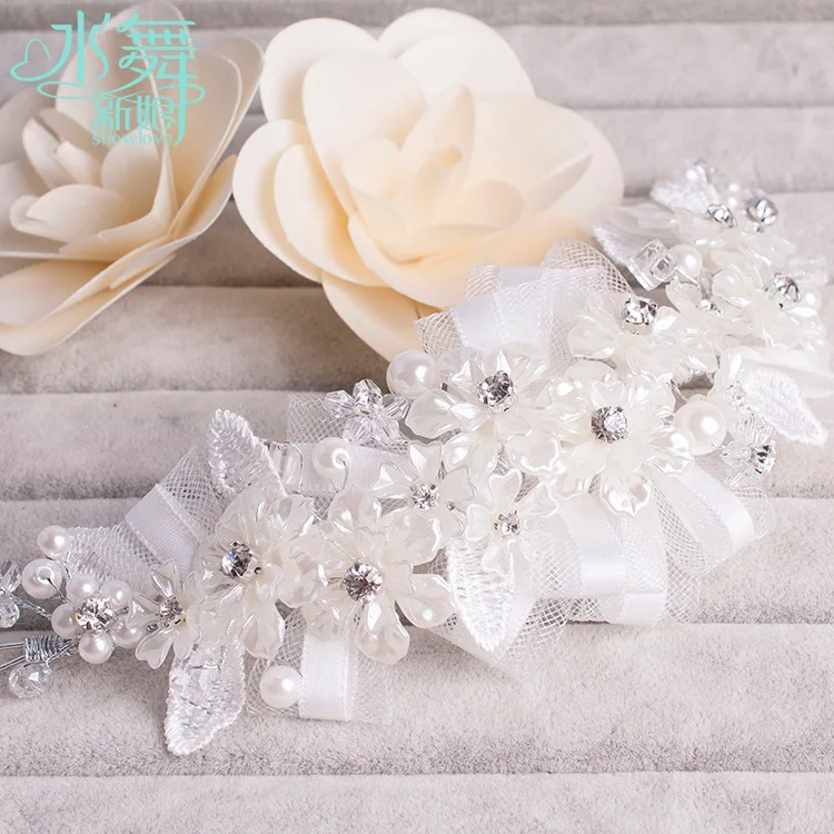 2015 новые корейские кружевные свадебные аксессуары для волос|wedding hair accessories|tiara