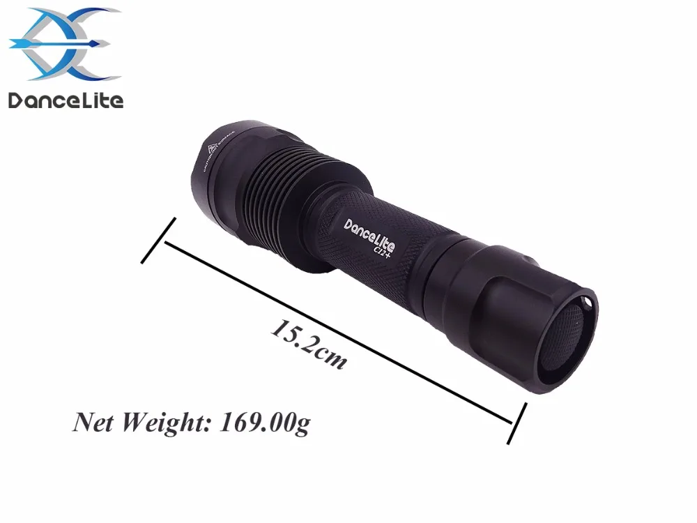 Светодиодный фонарь DanceLite C12 + высокомощный светодиодный с поддержкой режима Hi Fi