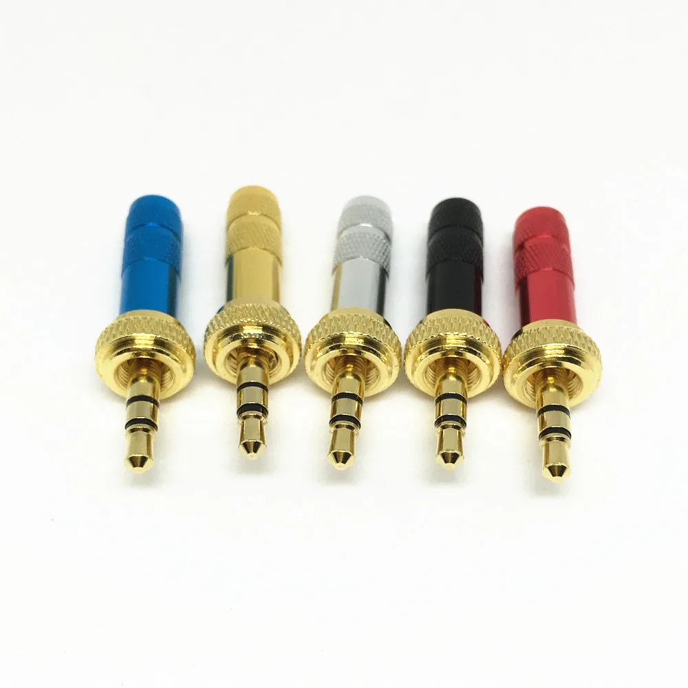 100 шт. Новый мини 3 5 мм переменного тока полюсный закручивающаяся крышка стерео