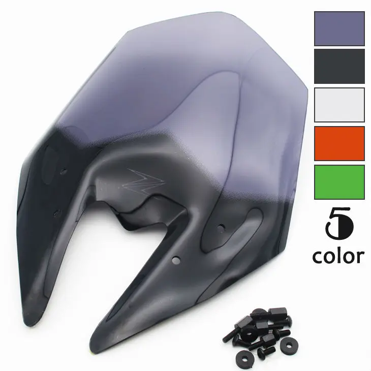 Мотоцикл ветровое стекло козырек подходит для Kawasaki Z800 2012 2013 Double Bubble