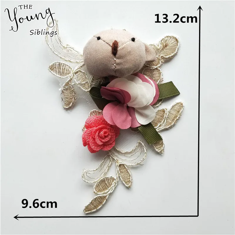 Вышивка кружевной воротник Венеция модный стиль шитье аппликация Ткань Отделка