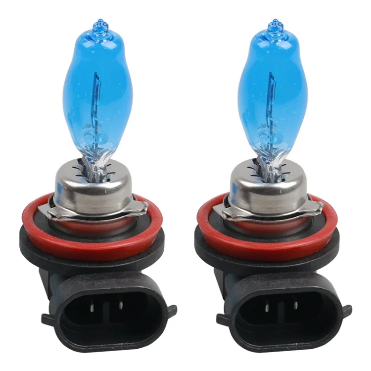 2 шт. 12V H4 100W белая галогенные лампы H1 H4 H7 H8 9005 высокое Мощность лампа фары автомобиля замена лампы