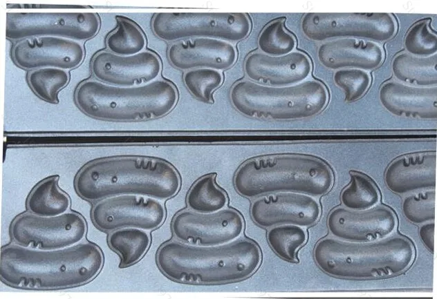 Цифровой Электрический вафельный пекарь в форме секреции пекарский пирог фэкаса