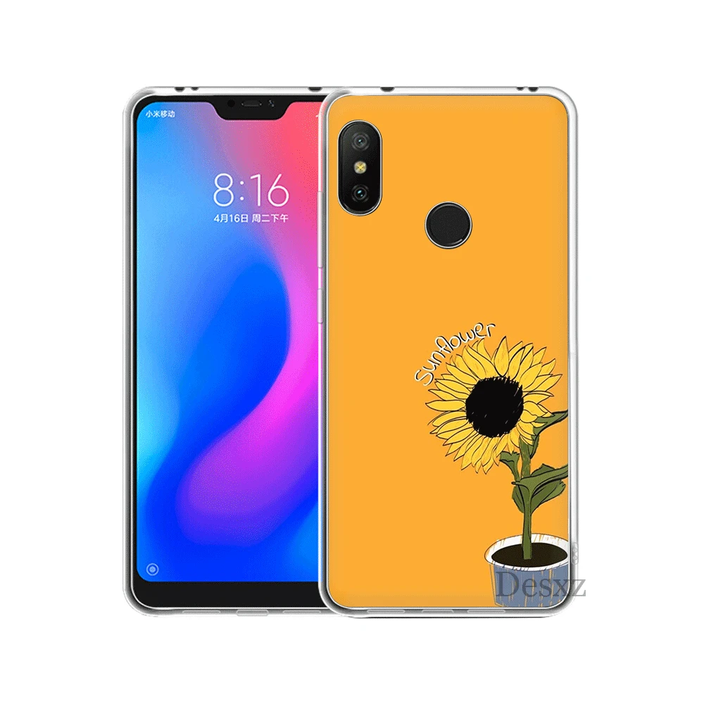 Чехол Desxz Sunflowe Hone для Redmi 3S 3 Pro 4 Prime 4X 4A 5 5A Plus 6 6A S2 | Мобильные телефоны и аксессуары